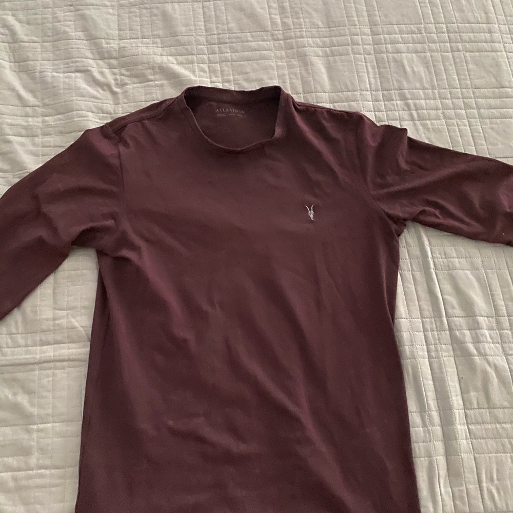 All saints long sleeve t-shirt